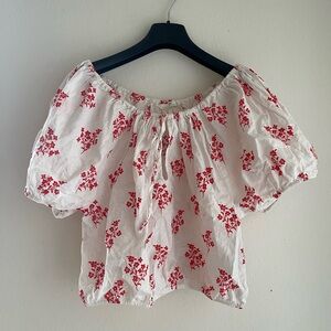 Floral Off-Shoulder Top